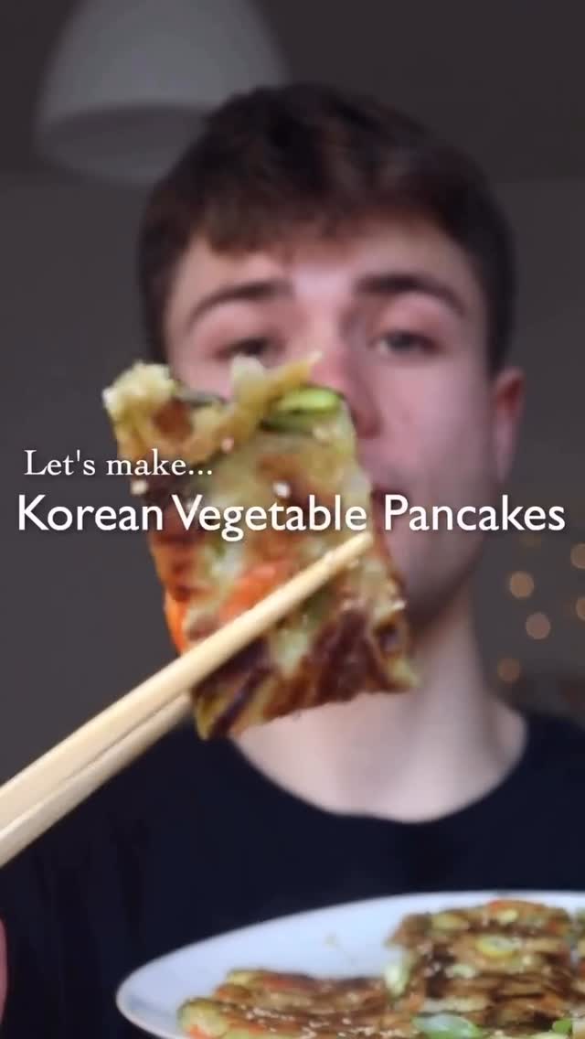 Crispy Korean Vegetable Pancakes