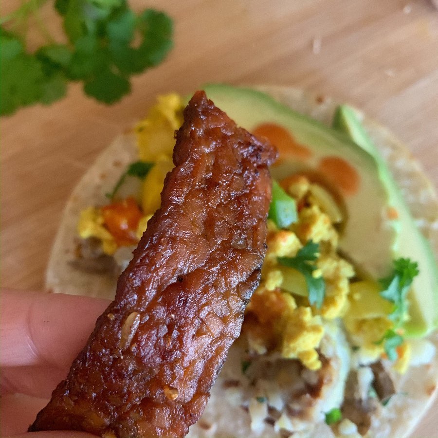 Vegan Tofu Scramble and Breakfast Tacos