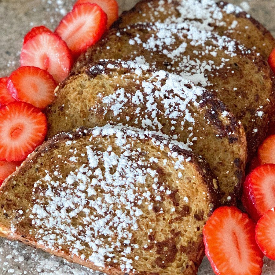 Vegan French Toast with Aquafaba