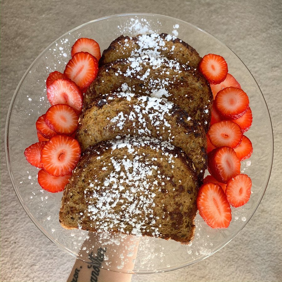 Vegan French Toast with Aquafaba