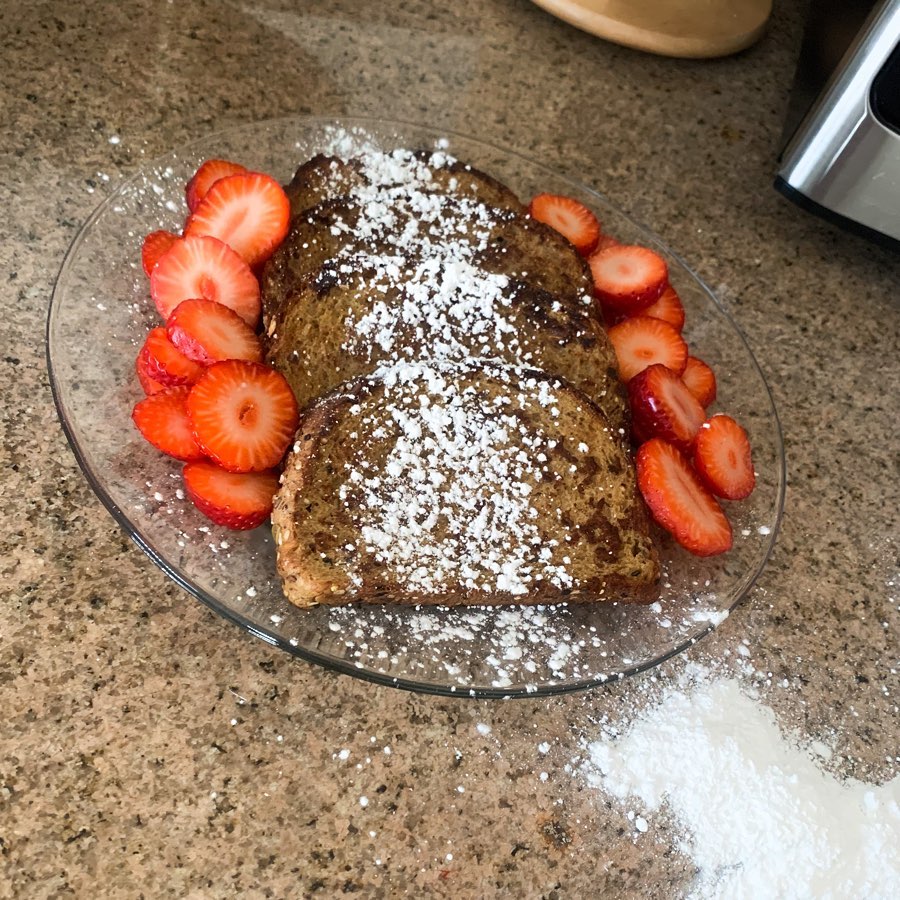 Vegan French Toast with Aquafaba