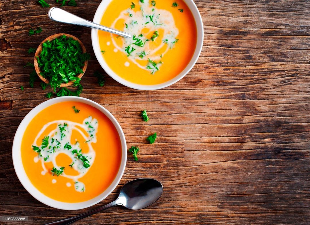 Vegan Butternut Squash and Apple Bisque