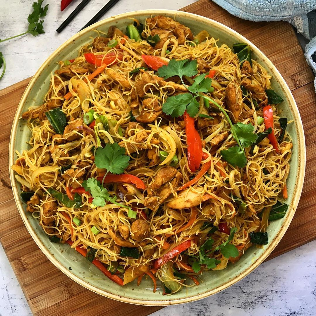 Singapore Chicken Vermicelli