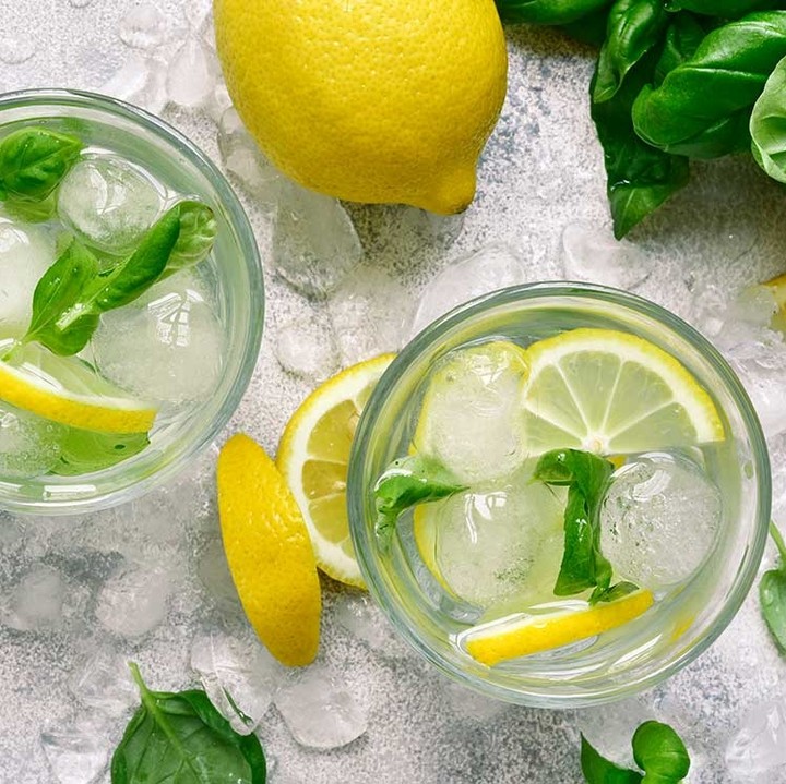 Refreshing Thai Basil Lemonade Mocktail