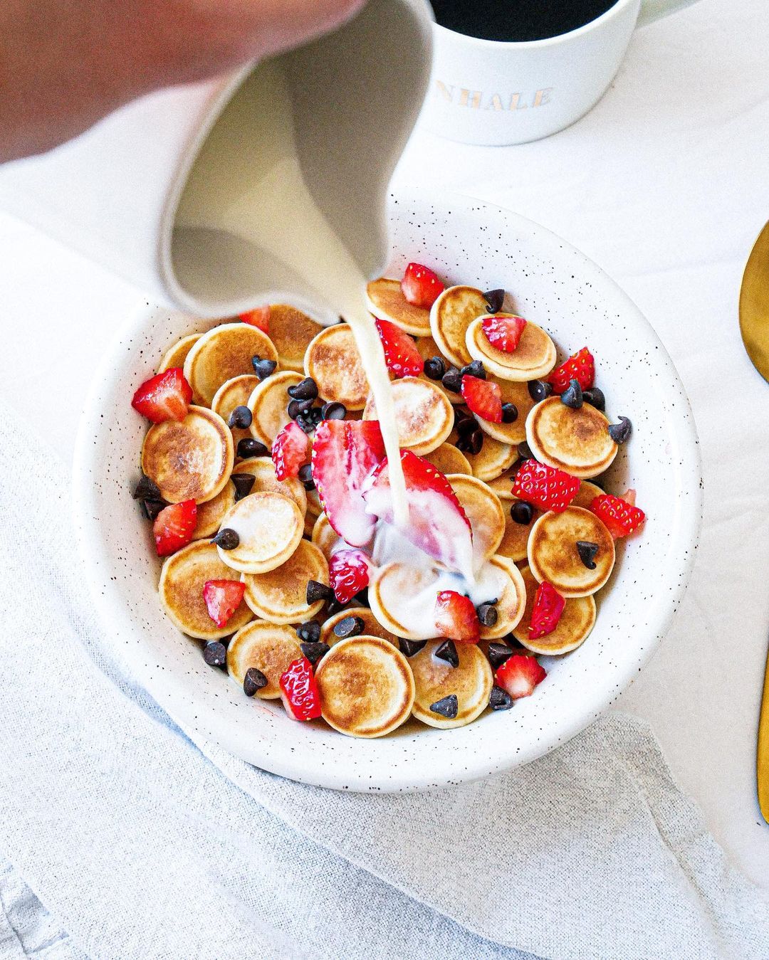 Easy Mini Pancakes with Blender and Simple Steps