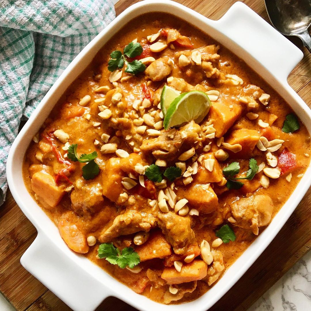 West African Style Chicken and Peanut Stew