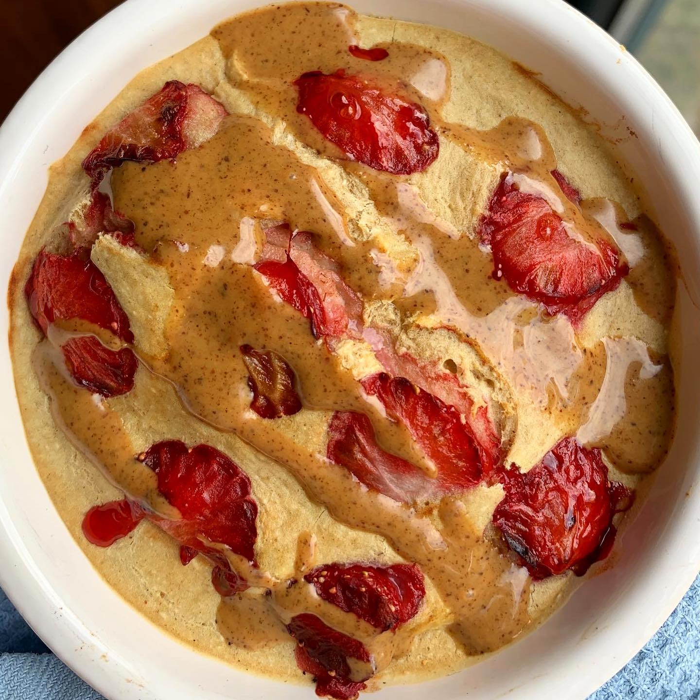 Strawberry Shortcake Baked Oats