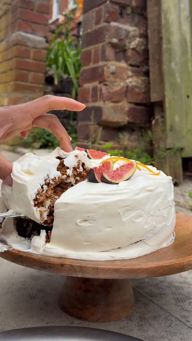 Moist Vegan Orange Carrot Cake