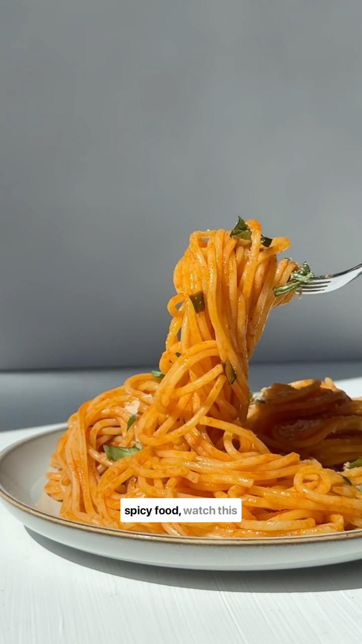 Quick Spicy Gochujang Spaghetti