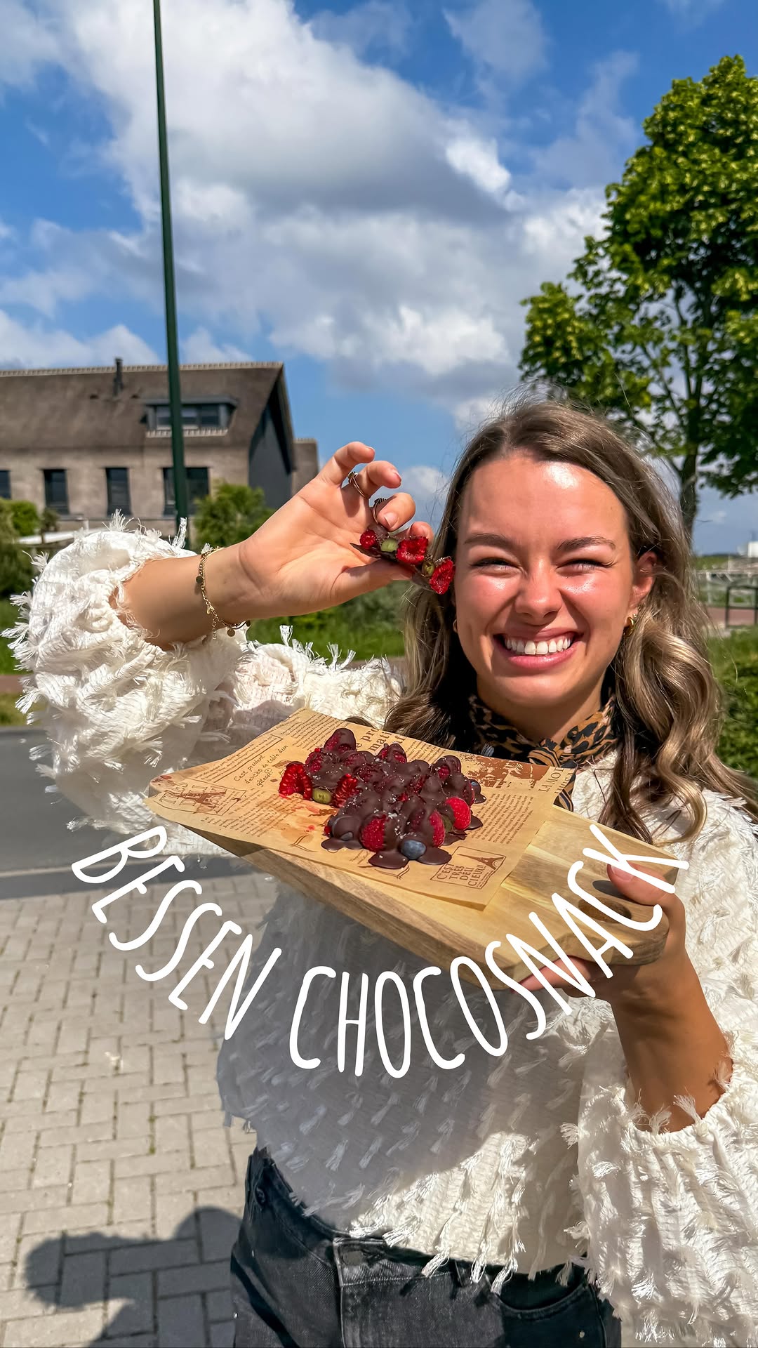 Blueberry Raspberry Chocolate Bites