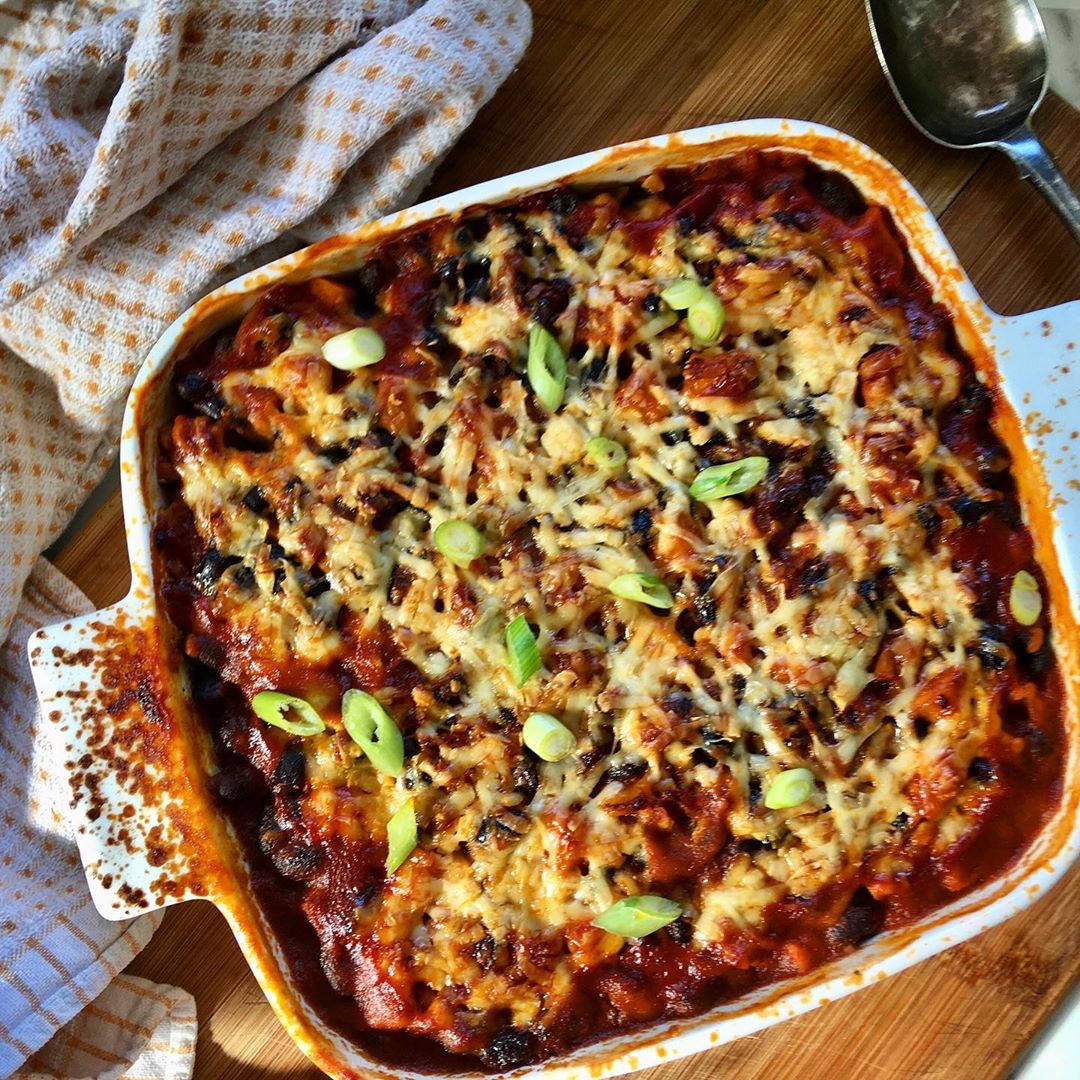 Sweet Potato and Black Bean Bake