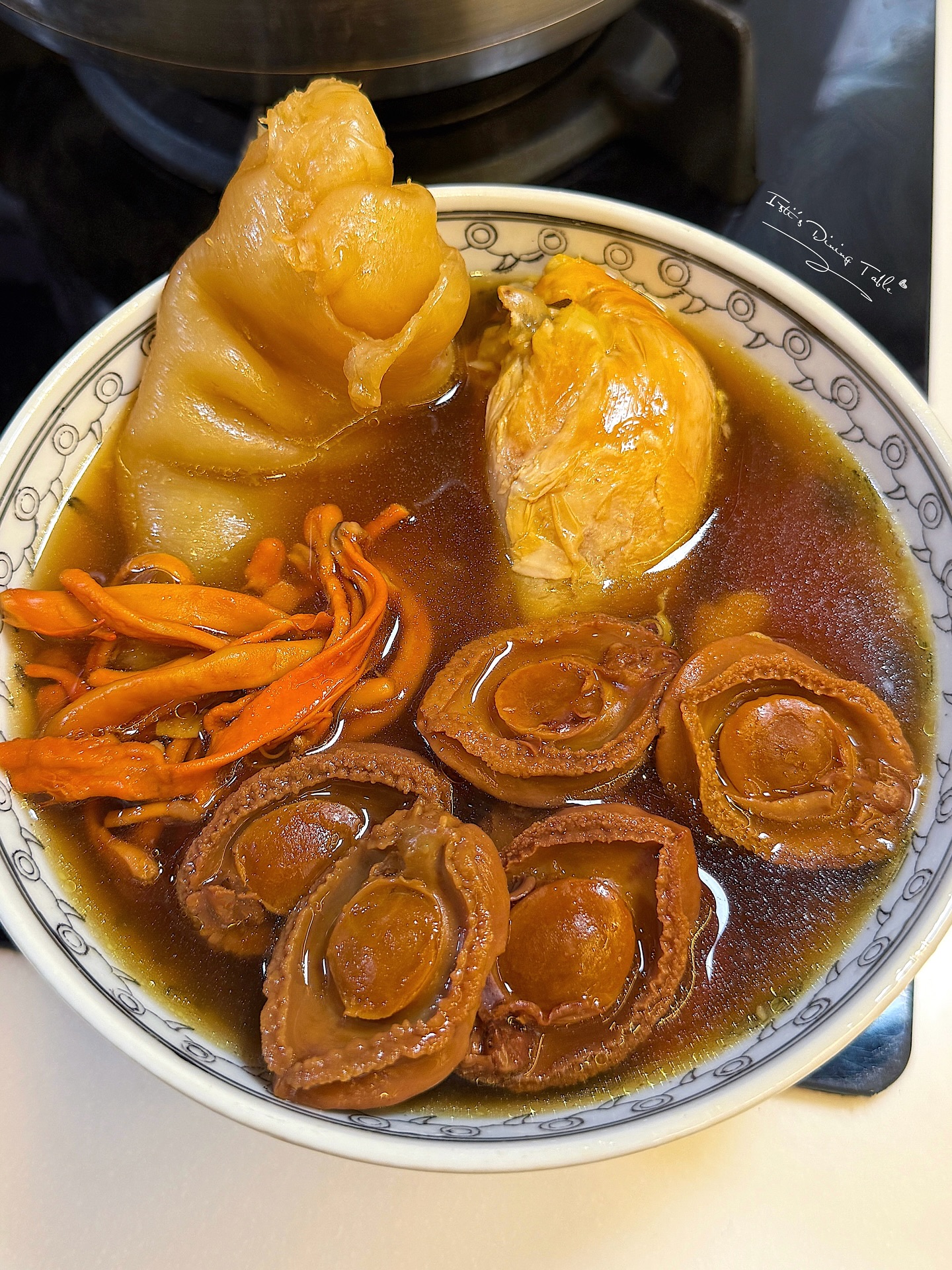 Abalone Fish Maw Chicken Soup