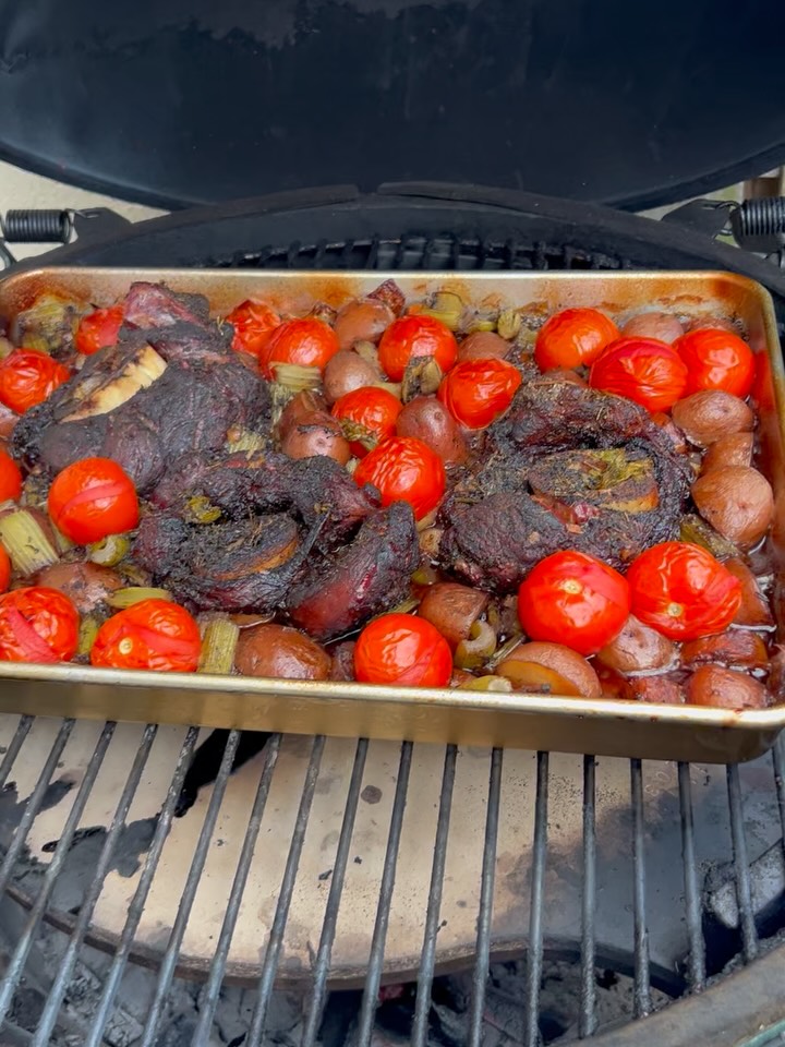 Smoked Osso Buco with Beef Shank
