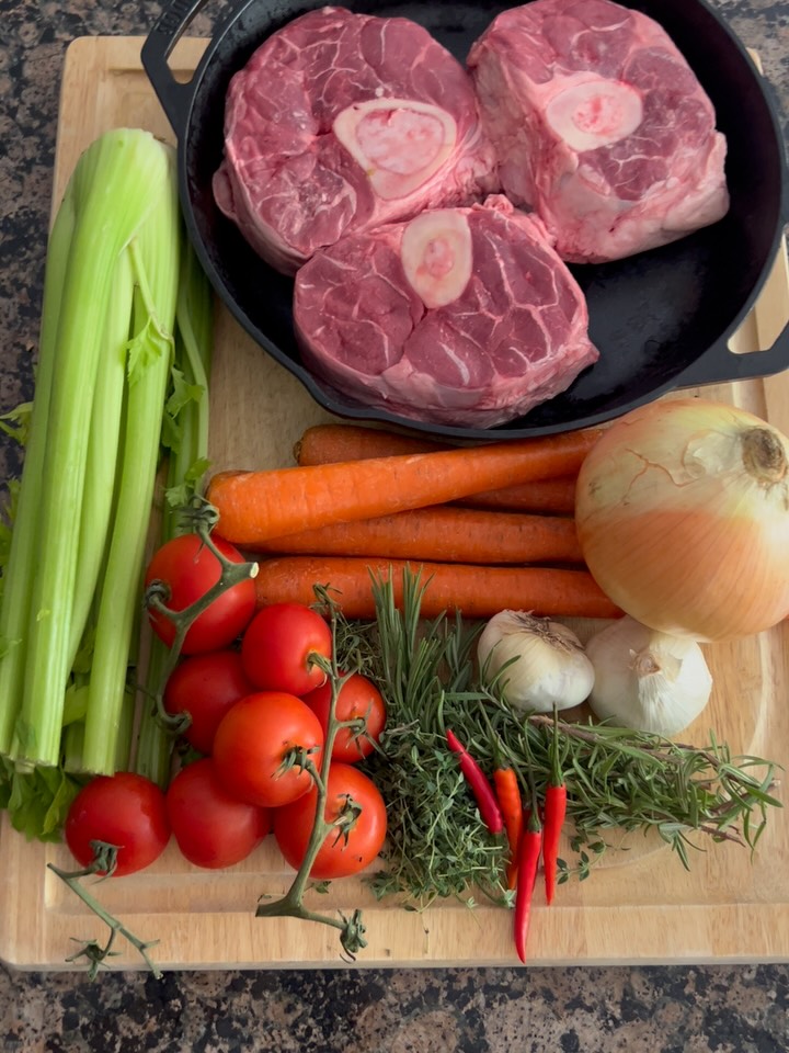 Smoked Osso Buco with Beef Shank