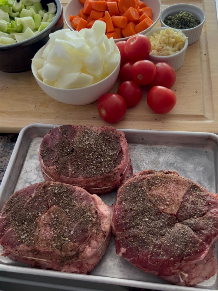 Smoked Osso Buco with Beef Shank