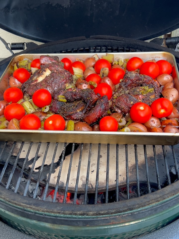 Smoked Osso Buco with Beef Shank