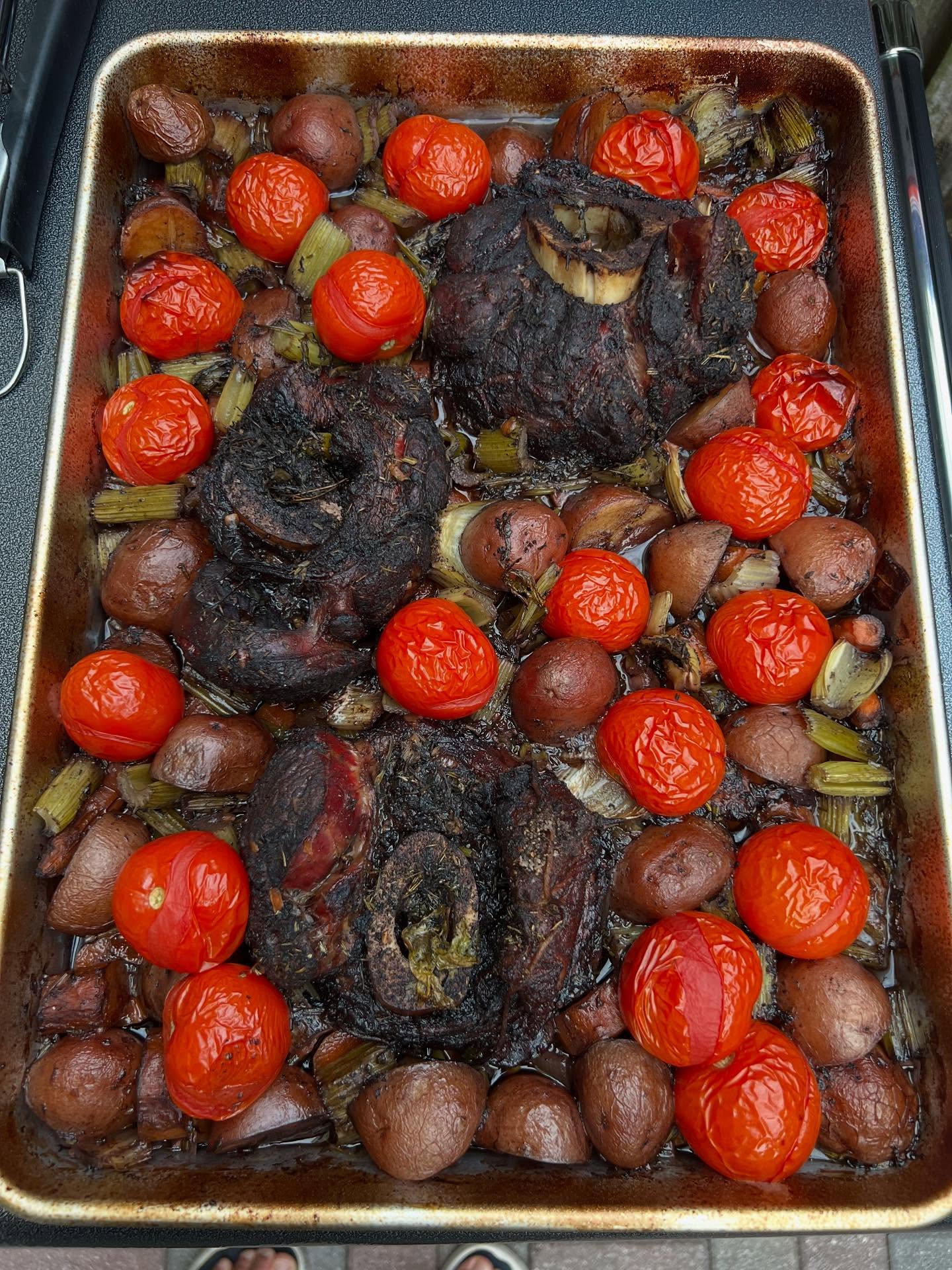 Smoked Osso Buco with Beef Shank