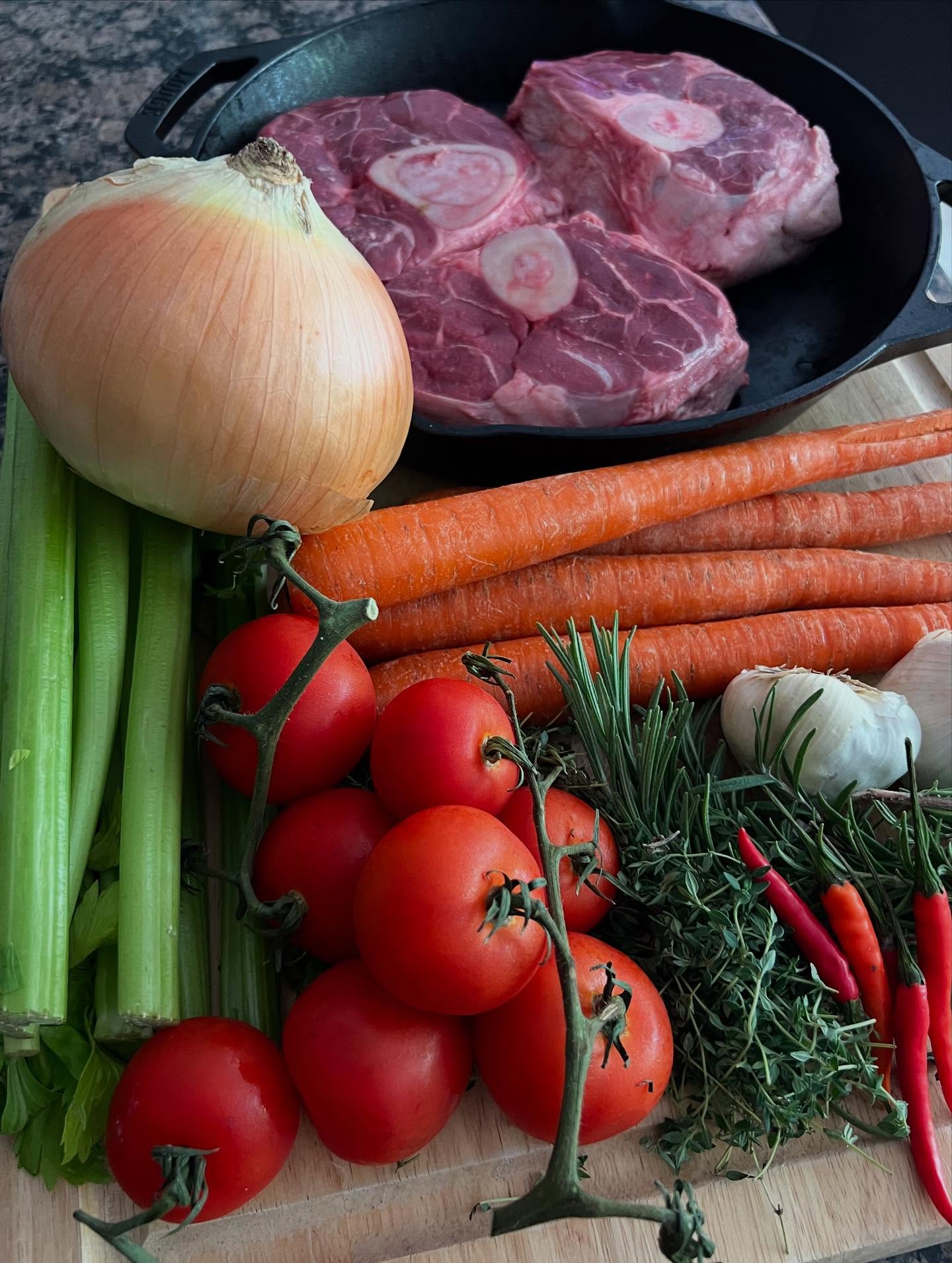 Smoked Osso Buco with Beef Shank