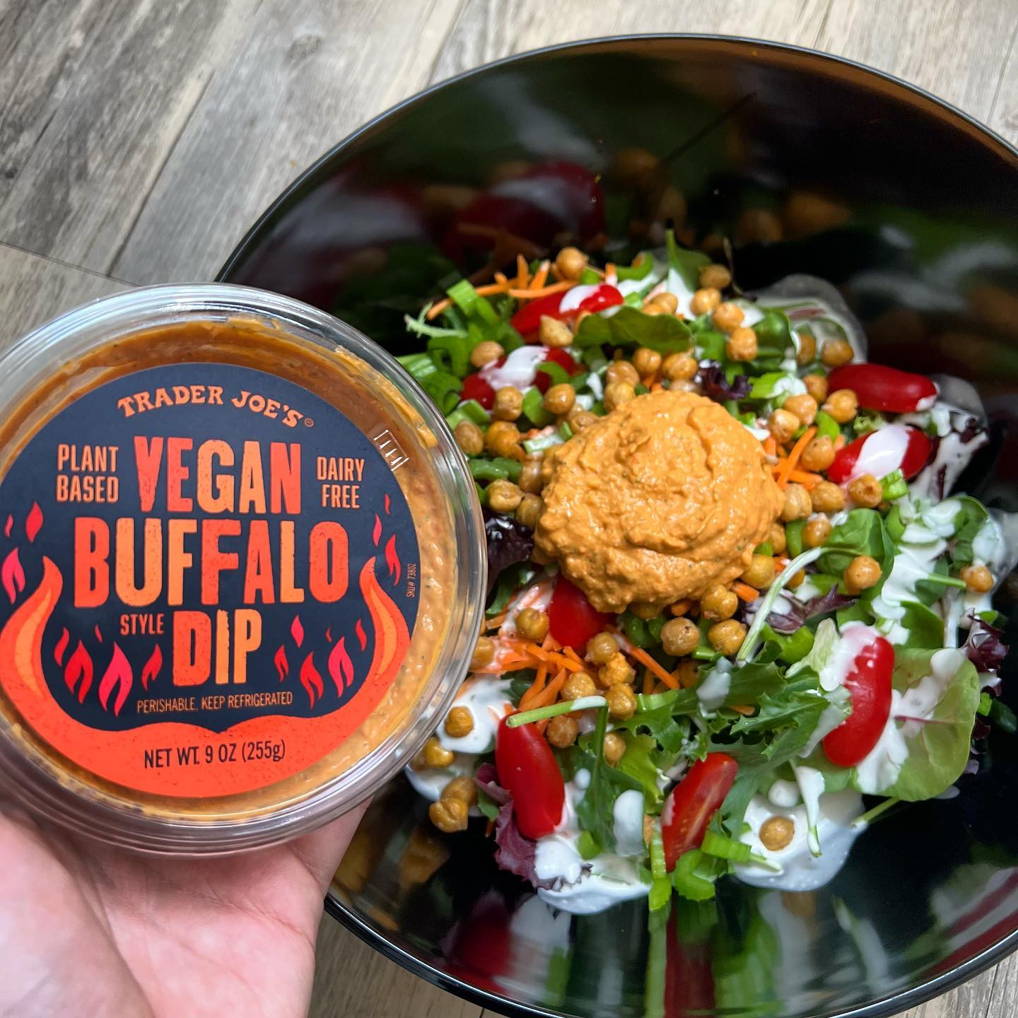 Buffalo Chickpea Salad