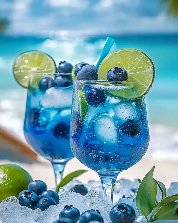 Blue Angel Summer Cocktail