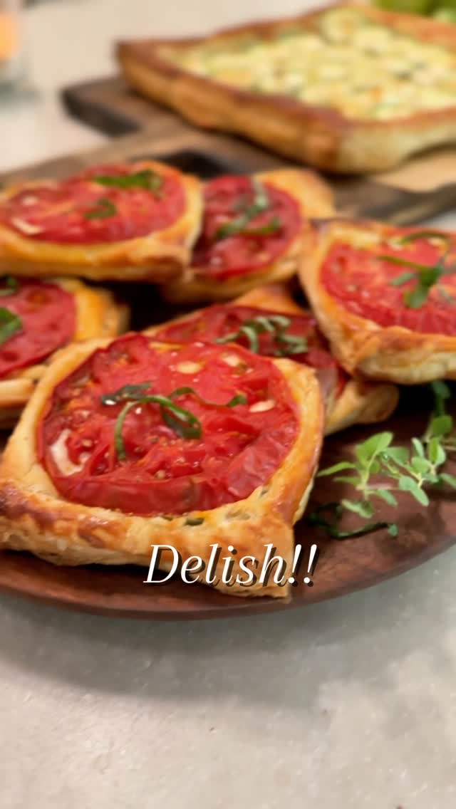 Effortless Tomato Tart with Basil