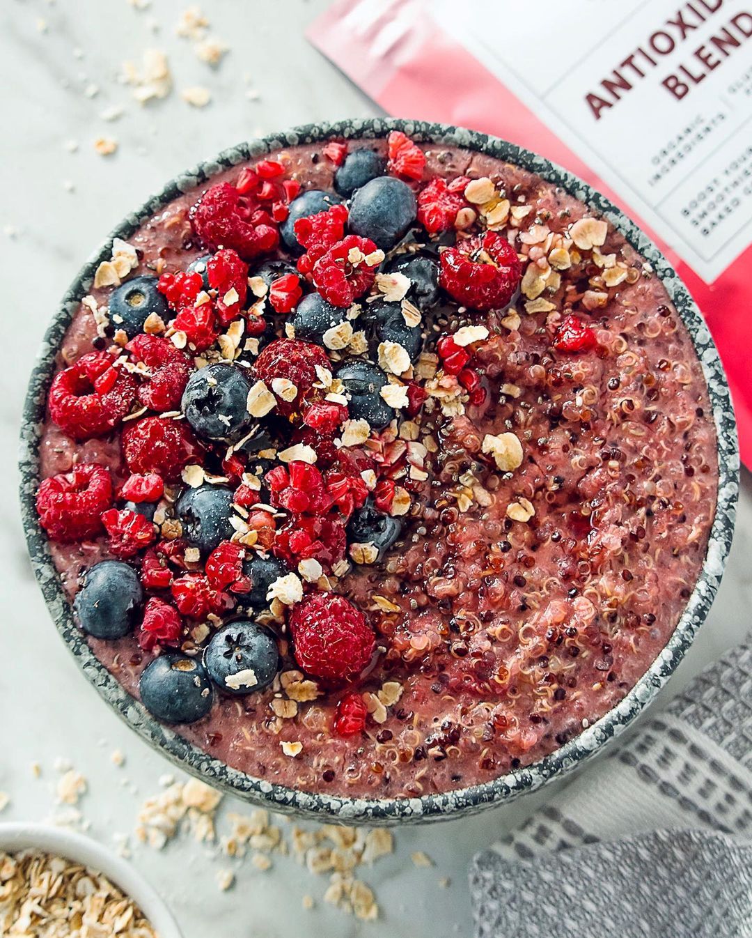 Delicious Antioxidant Quinoa Breakfast Porridge