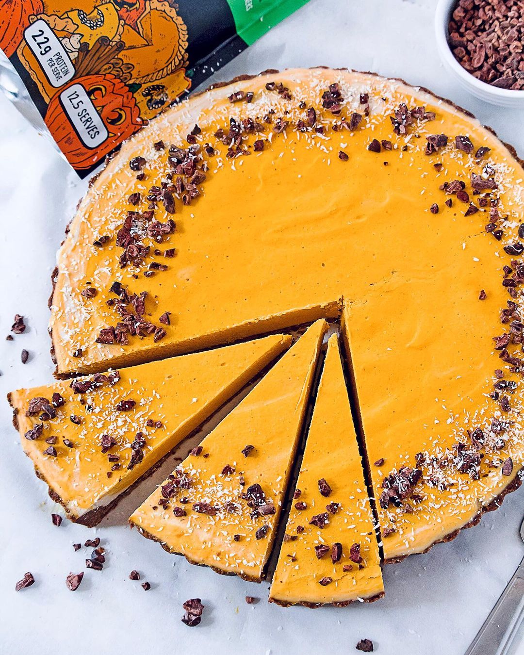 No Bake Pumpkin Pie Cheesecake