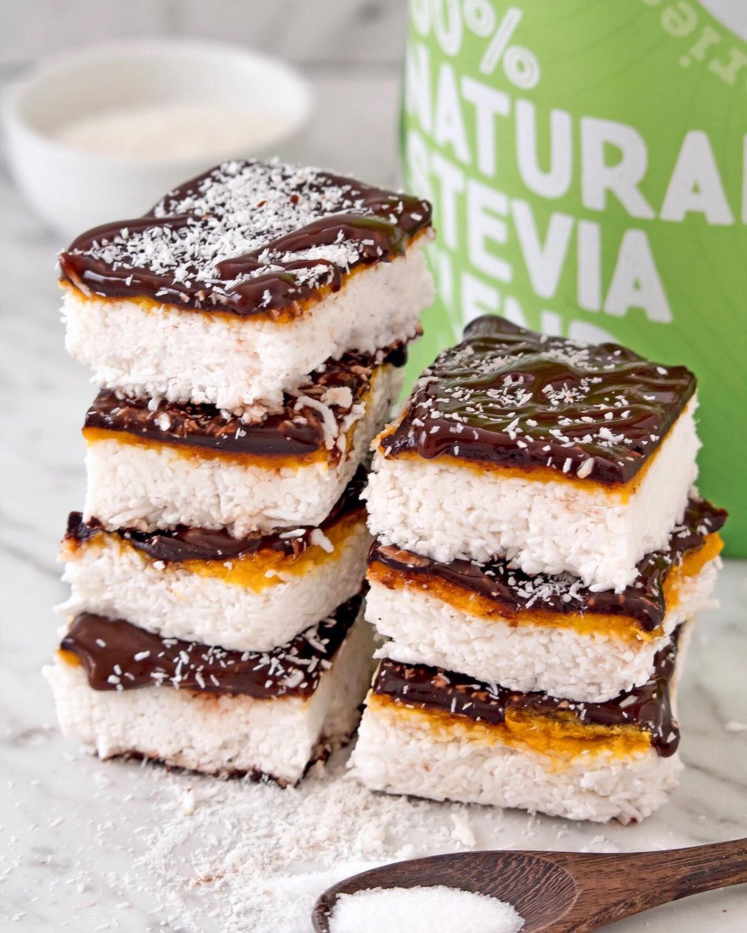 Coconut Mango Bounty Slices