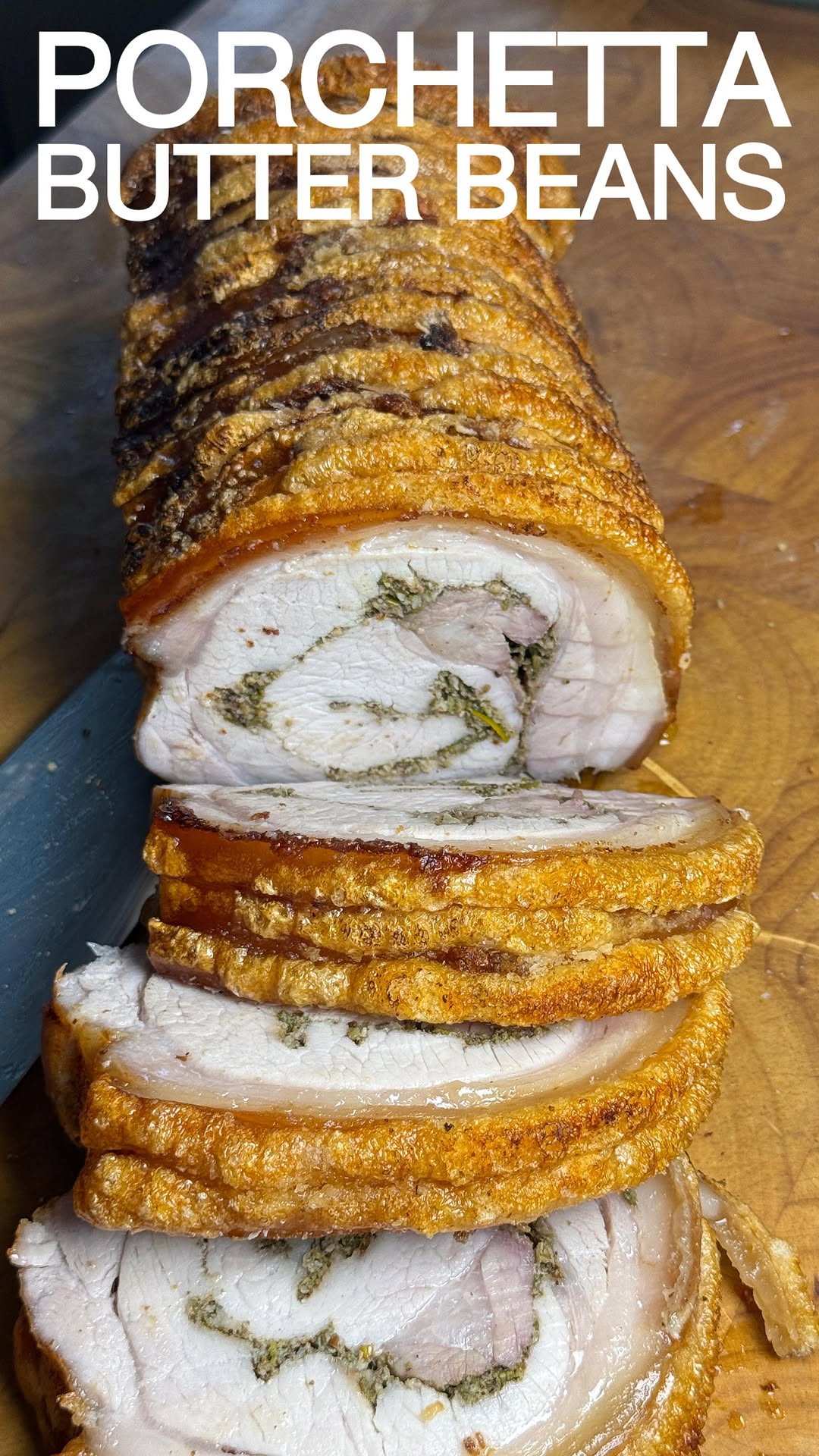 Stuffed Pork Shoulder Porchetta Roast