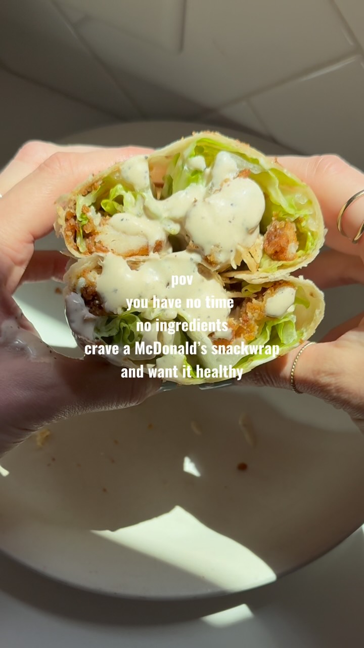Quick Healthy High-Protein Snack Wraps