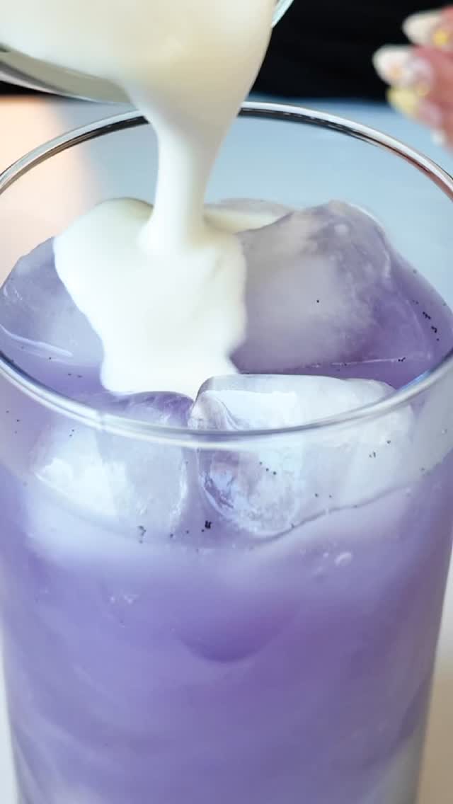 Brown Sugar Ube Milk Tea