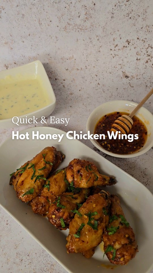 Quick and Easy Hot Honey Chicken Wings