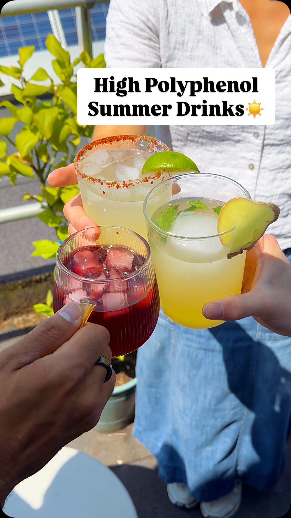 Iced Hibiscus Tea Cooler