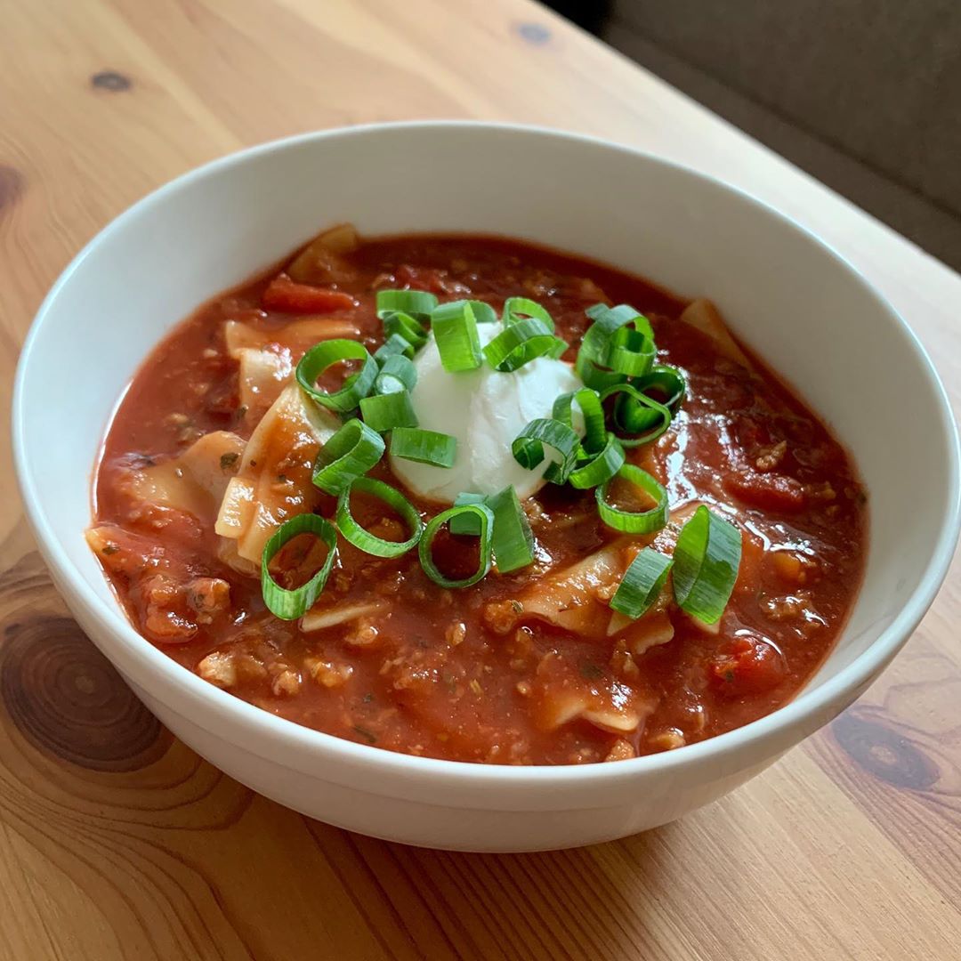 Vegan Lasagna Soup