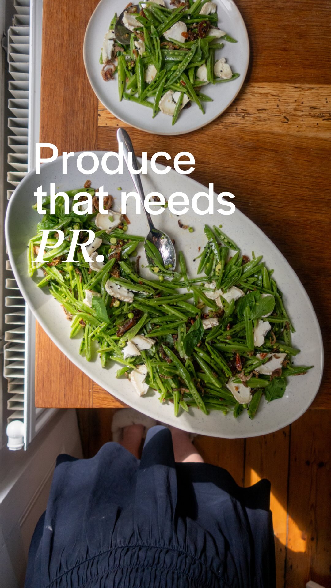 Sweet and Salty Snap Pea Salad