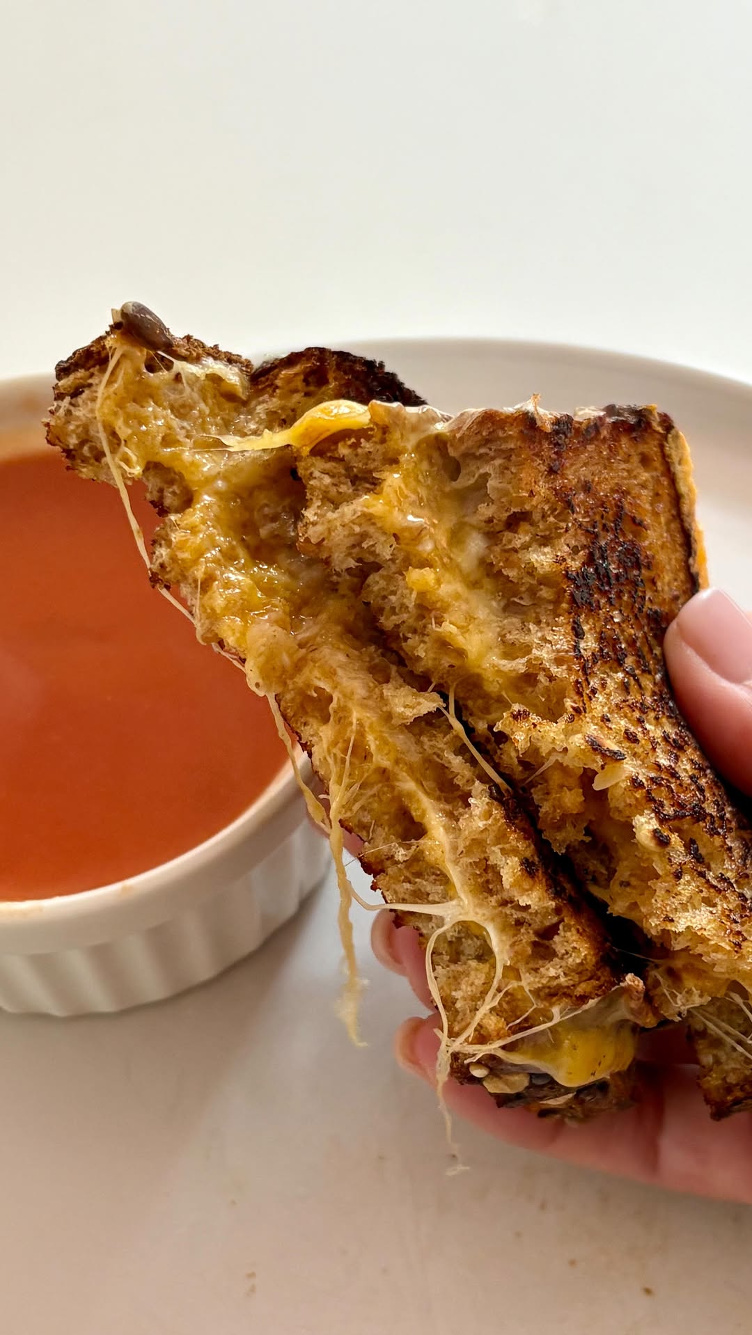 Grilled Cheese with Tomato Soup