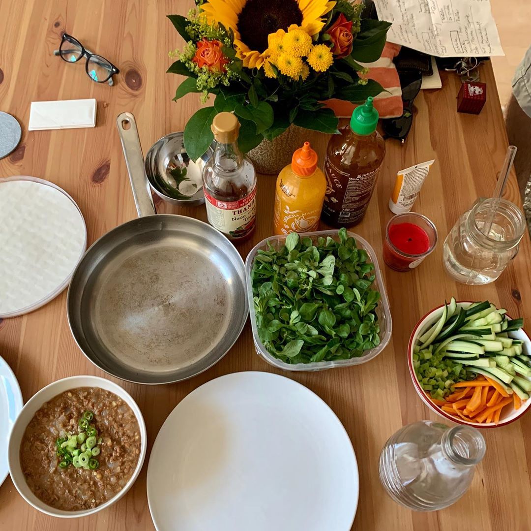 Refreshing Summer Rolls with Minced Soy