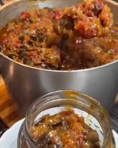 Homemade Eggplant Caviar Spread