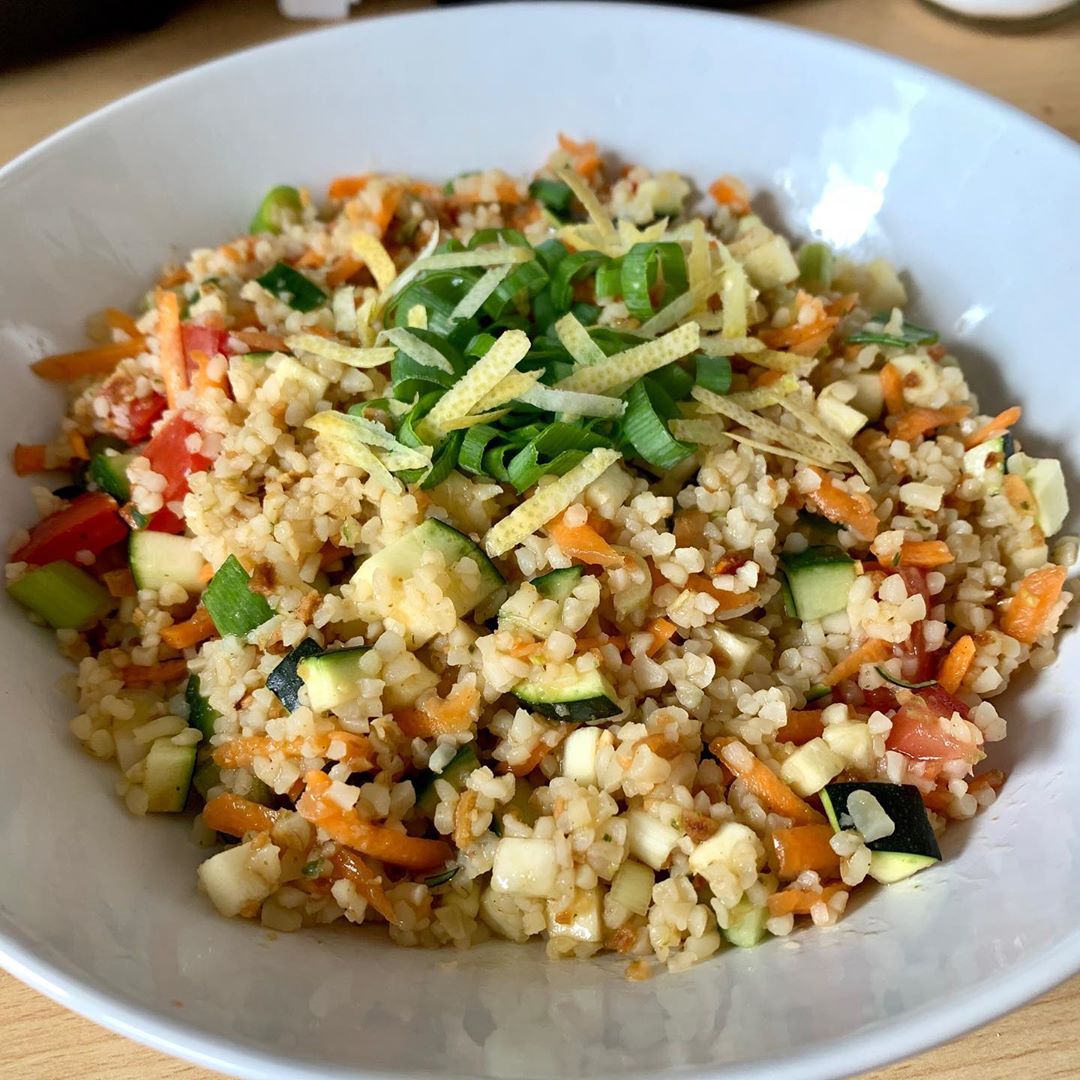 Bulgur Nasi Goreng Style