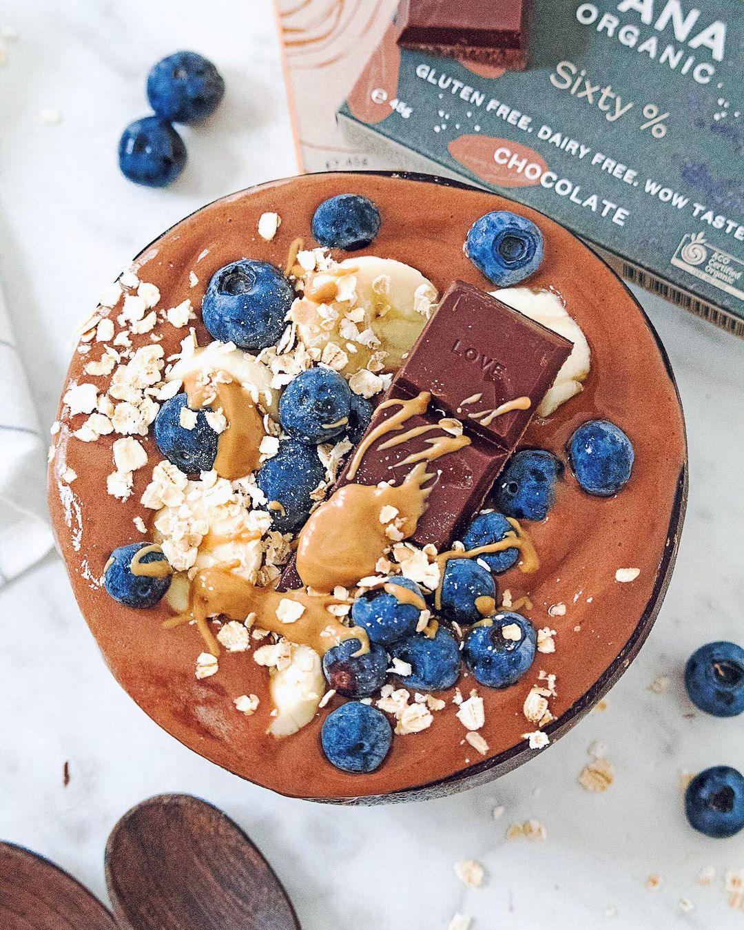 Chunky Chocolate Nice Cream Bowl