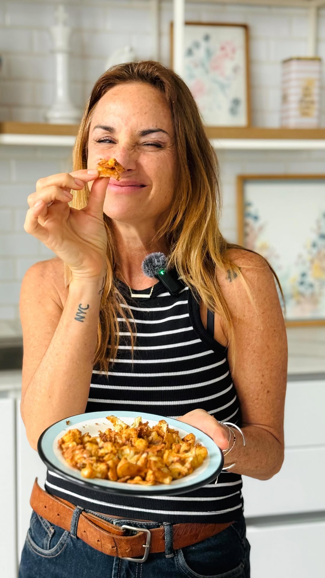 Crispy Baked Cauliflower Popcorn