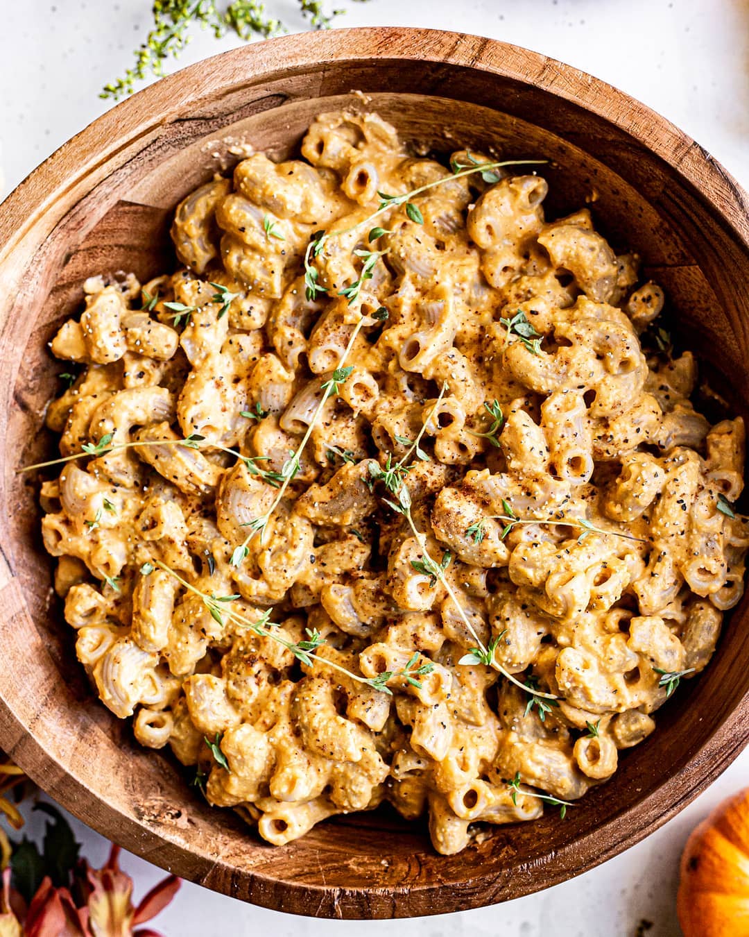 Vegan Pumpkin Mac and Cheese