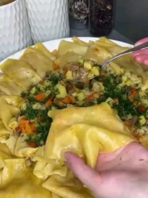 Lazy Manty or Cabbage Rolls
