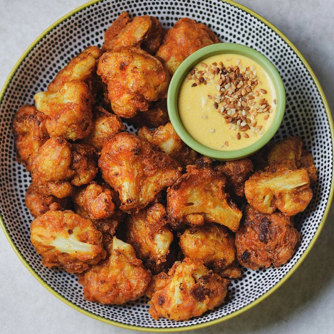 ​Beer Battered Spicy Cauliflower