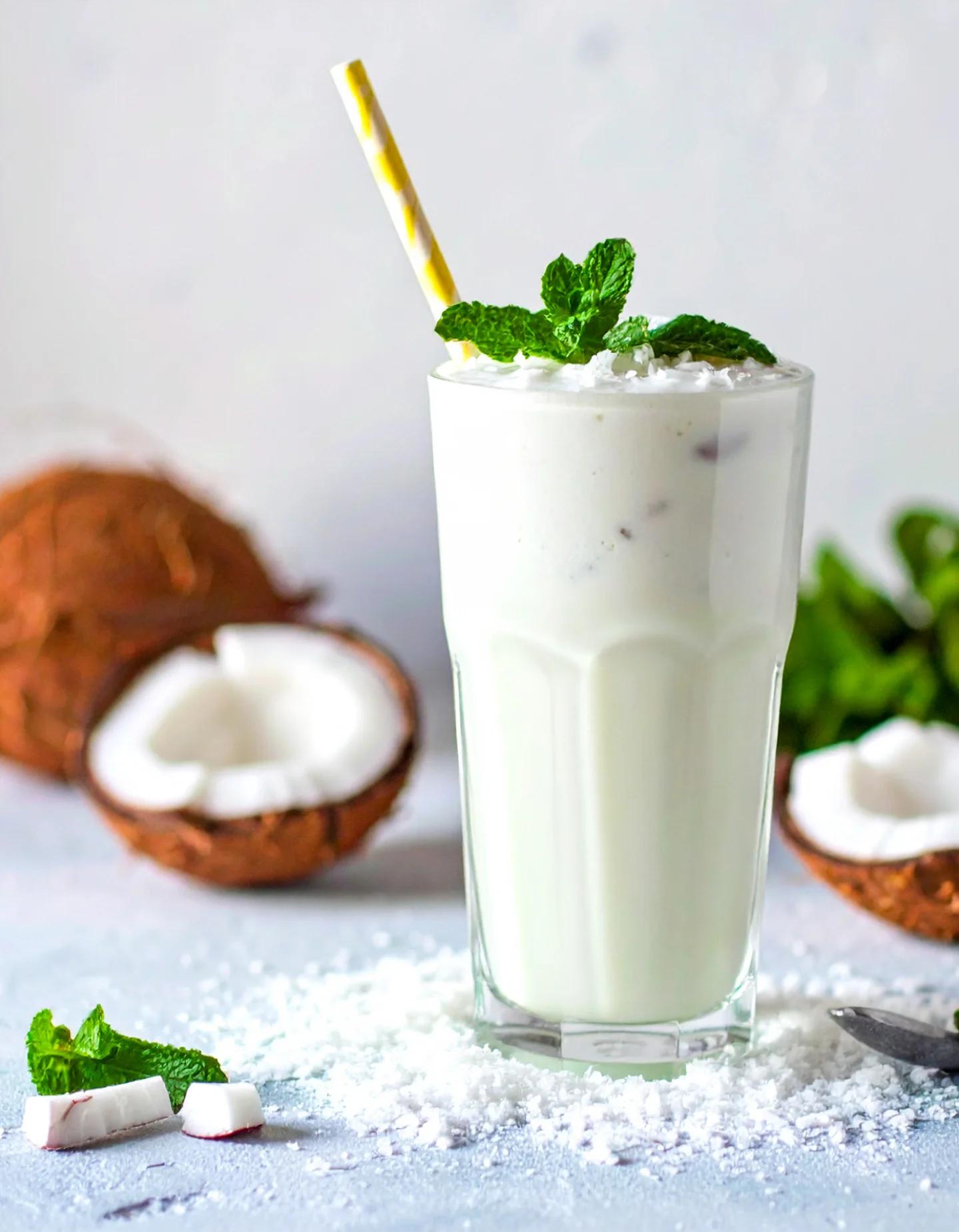 Refreshing Non-Alcoholic Coconut Mojito