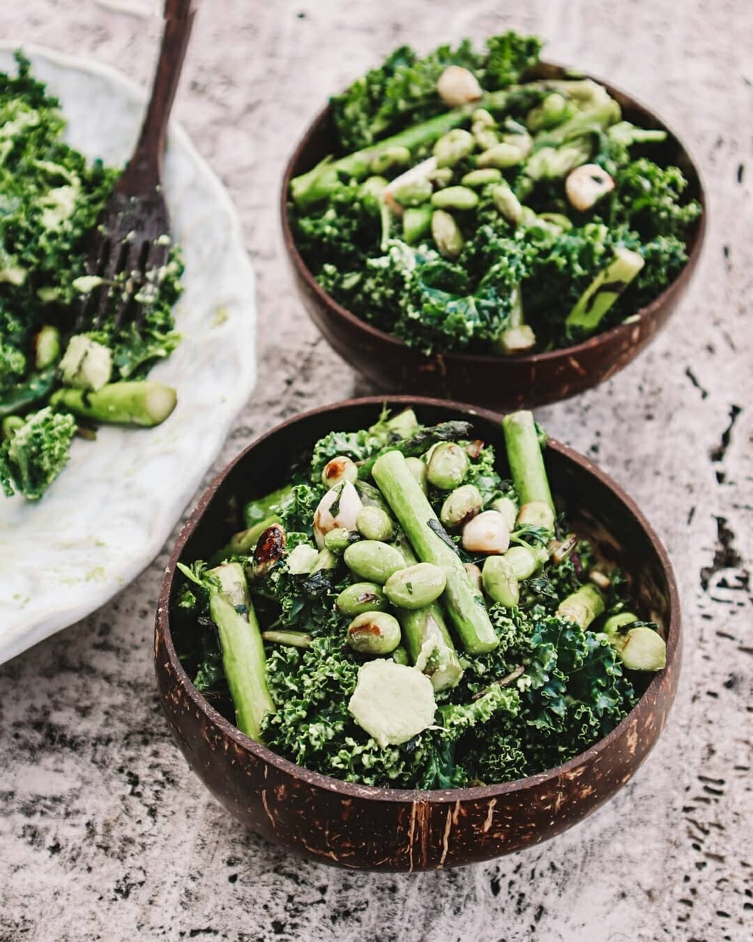 Gratitude Greens with Edamame and Avocado