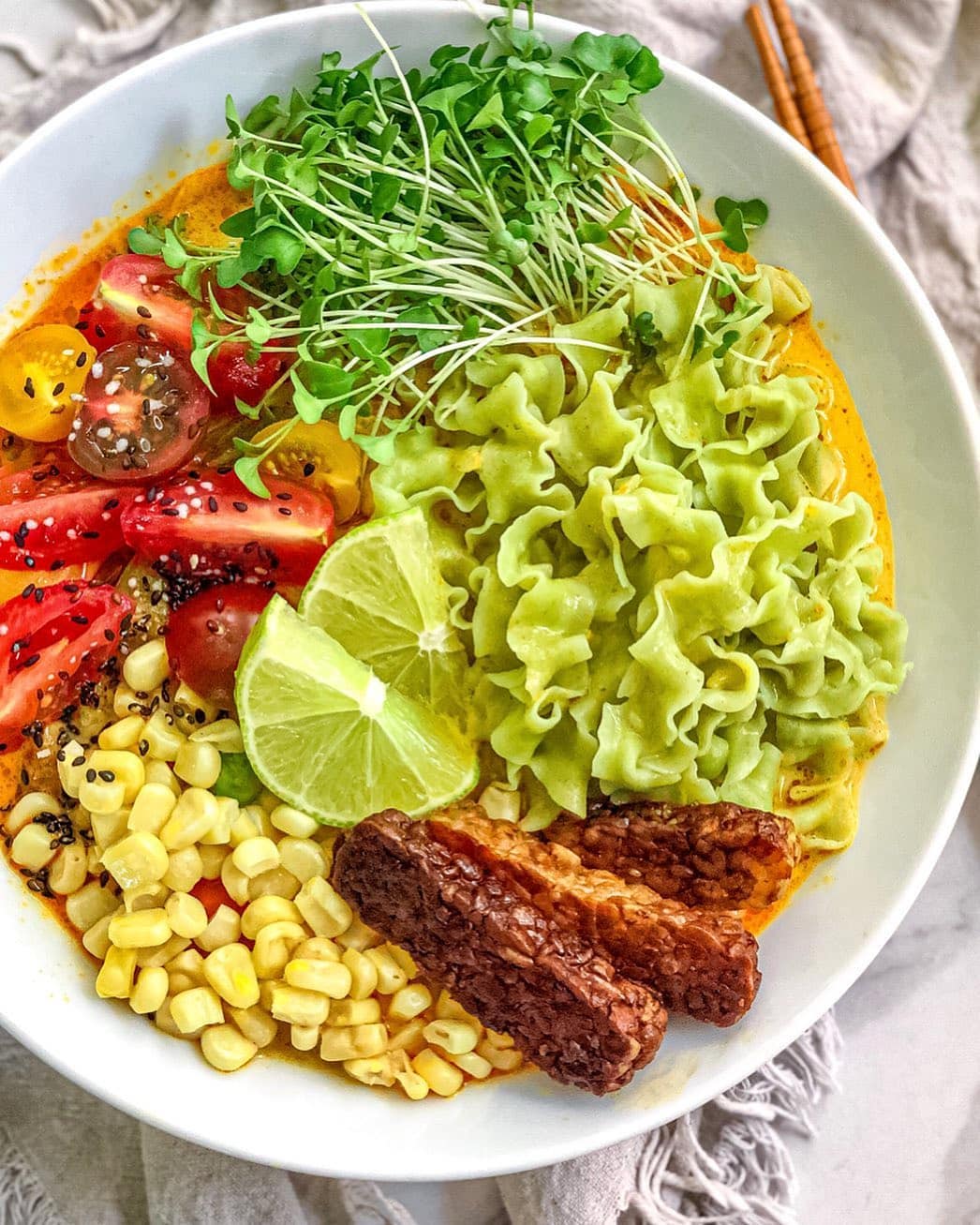 Thai Coconut Curry Ramen
