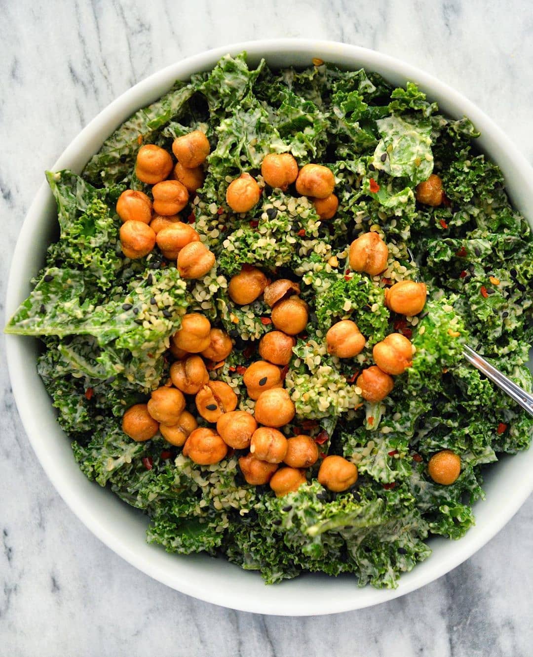 Vegan Kale Caesar Salad Dressing