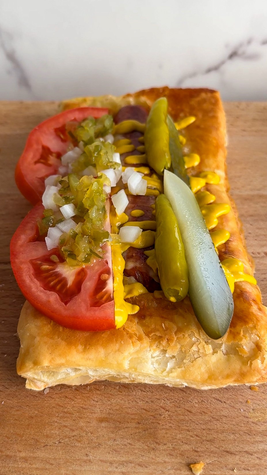 Puff Pastry Hot Dogs