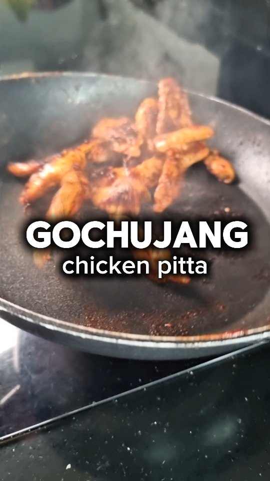 Korean Chilli Jam Chicken Pitta